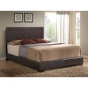 The appearance of Ireland Upholstered Bed (Brown) (King) designed by ACME in the modern / contemporary interior design. This brown piece of furniture was selected by 1StopBedrooms from Ireland Collection to add a touch of cosiness and style into your home. Sku: 14367EK-HB;14368EK-FR. Material: Wood. Bed Size: King. Bed Type: Upholstered Bed.