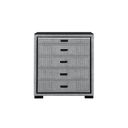 The appearance of Isabella Chest with LED In Grey designed by Global Furniture USA in the modern / contemporary interior design. This grey piece of furniture was selected by 1StopBedrooms from Isabella Collection to add a touch of cosiness and style into your home. Sku: ISABELLA-GREY-CH W/ LED. Material: MDF.