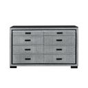 The appearance of Isabella Dresser with LED In Grey designed by Global Furniture USA in the modern / contemporary interior design. This grey piece of furniture was selected by 1StopBedrooms from Isabella Collection to add a touch of cosiness and style into your home. Sku: ISABELLA-GREY-DR W/ LED. Material: MDF.