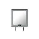 The appearance of Isabella Mirror with LED In Grey designed by Global Furniture USA in the modern / contemporary interior design. This grey piece of furniture was selected by 1StopBedrooms from Isabella Collection to add a touch of cosiness and style into your home. Sku: ISABELLA-GREY-MR W/ LED. Material: MDF.
