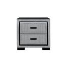 The appearance of Isabella Nightstand with LED In Grey designed by Global Furniture USA in the modern / contemporary interior design. This grey piece of furniture was selected by 1StopBedrooms from Isabella Collection to add a touch of cosiness and style into your home. Sku: ISABELLA-GREY-NS W/ LED. Material: MDF.