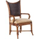 The appearance of Island Estate Mangrove Arm Chair In Plantation designed by Tommy Bahama in the traditional interior design. This plantation piece of furniture was selected by 1StopBedrooms from Island Estate Collection to add a touch of cosiness and style into your home. Sku: 531-881-01. Material: Rattan.
