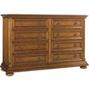 The appearance of Island Estate Martinique Double Dresser In Plantation designed by Tommy Bahama in the traditional interior design. This plantation piece of furniture was selected by 1StopBedrooms from Island Estate Collection to add a touch of cosiness and style into your home. Sku: 531-222. Material: Rattan.