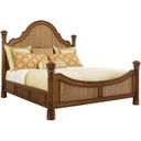 The appearance of Island Estate Round Hill Queen Bed In Plantation designed by Tommy Bahama in the traditional interior design. This plantation piece of furniture was selected by 1StopBedrooms from Island Estate Collection to add a touch of cosiness and style into your home. Sku: 531-133C. Bed Type: Poster Bed. Bed Size: Queen. Material: Rattan.
