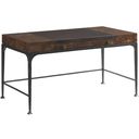 The appearance of Island Fusion Borneo Writing Desk In Sebana designed by Tommy Bahama in the transitional interior design. This sebana piece of furniture  was selected by 1StopBedrooms from Island Fusion Collection to add a touch of cosiness and style into your home. Sku: 556-933. Material: Wood.