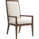Island Fusion Natori Slat Back Arm Chair In Sebana