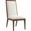 Island Fusion Natori Slat Back Side Chair In Sebana