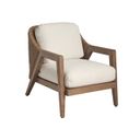 The appearance of Isle Of Palms Lounge Chair designed by Tommy Bahama in the transitional interior design. This ivory and white piece of furniture  was selected by 1StopBedrooms from Isle Of Palms Collection to add a touch of cosiness and style into your home. Sku: 3380-10-60. Material: Fabric.
