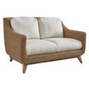 The appearance of Isle Of Palms Loveseat designed by Tommy Bahama in the transitional interior design. This ivory and white piece of furniture  was selected by 1StopBedrooms from Isle Of Palms Collection to add a touch of cosiness and style into your home. Sku: 3380-22-60. Material: Fabric.