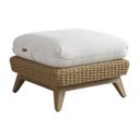 The appearance of Isle Of Palms Ottoman designed by Tommy Bahama in the transitional interior design. This ivory and white piece of furniture  was selected by 1StopBedrooms from Isle Of Palms Collection to add a touch of cosiness and style into your home. Sku: 3380-44-60. Material: Fabric.