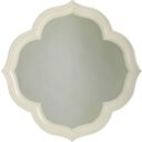 The appearance of Ivory Key Paget Mirror In Somers Isle designed by Tommy Bahama in the transitional interior design. This somers isle piece of furniture  was selected by 1StopBedrooms from Ivory Key Collection to add a touch of cosiness and style into your home. Sku: 543-201. Material: Glass.