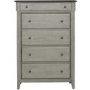 The appearance of Ivy Hollow 5 Drawer Chest designed by Liberty in the country / farmhouse interior design. This linen piece of furniture was selected by 1StopBedrooms from Ivy Hollow Collection to add a touch of cosiness and style into your home. Sku: 457-BR41. Material: Wood Veneer.