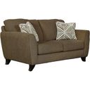 The appearance of Jackson Alyssa Loveseat designed by Jackson in the traditional interior design. This latte piece of furniture was selected by 1StopBedrooms from Alyssa Collection to add a touch of cosiness and style into your home. Sku: 421502207229207335. Material: Polyester.