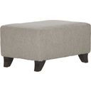 The appearance of Jackson Alyssa Ottoman 421510207218 designed by Jackson in the transitional interior design. This pebble piece of furniture was selected by 1StopBedrooms from Alyssa Collection to add a touch of cosiness and style into your home. Sku: 421510207218. Material: Polyester.
