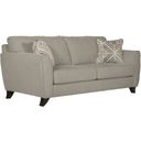 The appearance of Jackson Alyssa Sofa 421503207218207000 designed by Jackson in the traditional interior design. This pebble piece of furniture was selected by 1StopBedrooms from Alyssa Collection to add a touch of cosiness and style into your home. Sku: 421503207218207328. Material: Polyester.