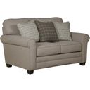 The appearance of Jackson Lewiston Loveseat designed by Jackson in the traditional interior design. This cement piece of furniture was selected by 1StopBedrooms from Lewiston Collection to add a touch of cosiness and style into your home. Sku: 327902192818208518. Material: Polyester.