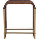 The appearance of Jaguar Side Table In Brown and Brass designed by Maitland-Smith in the modern / contemporary interior design. This brown/brass piece of furniture  was selected by 1StopBedrooms from Maitland Smith Collection to add a touch of cosiness and style into your home. Sku: 8416-32. Material: Walnut Burl.