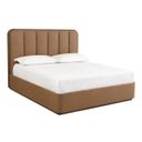 Jamille King Platform Bed In Milliken Cognac