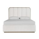 Jamille Queen Platform Bed In Eclipse White