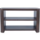 The appearance of Janzen 50 Inch Sofa Console Table with Open Storage Shelves In Brown and Espresso designed by Jofran in the modern / contemporary interior design. This brown and espresso piece of furniture was selected by 1StopBedrooms from Janzen Collection to add a touch of cosiness and style into your home. Sku: 2535-4. Material: Rubberwood.