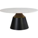 The appearance of Jaramillo Coffee Table In White and Black designed by ACME in the modern / contemporary interior design. This white and black piece of furniture  was selected by 1StopBedrooms from Jaramillo Collection to add a touch of cosiness and style into your home. Sku: LV04045-1;LV04045-2. Material: Marble.