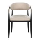 The appearance of Jaramillo Side Chair Set of 2 In Black and Beige designed by ACME in the modern / contemporary interior design. This black and beige piece of furniture was selected by 1StopBedrooms from Jaramillo Collection to add a touch of cosiness and style into your home. Sku: DN02142. Material: Wood.