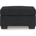 The appearance of Jasmine Peaks Ottoman In Coal designed by Signature Design by Ashley in the modern / contemporary interior design. This coal piece of furniture  was selected by 1StopBedrooms from Jasmine Peaks Collection to add a touch of cosiness and style into your home. Sku: 2890414. Material: Polyester.