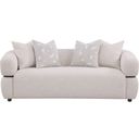 The appearance of Jeanette 84-Inch Fabric Upholstered Round Arm Sofa In Beige designed by Coaster in the modern / contemporary interior design. This beige piece of furniture was selected by 1StopBedrooms from Jeanette Collection to add a touch of cosiness and style into your home. Sku: 508961. Material: Plywood.