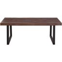 The appearance of Jennings Live Edge Cocktail Table In Brown designed by Steve Silver in the transitional interior design. This brown piece of furniture was selected by 1StopBedrooms from Jennings Collection to add a touch of cosiness and style into your home. Sku: JN200C. Material: Pine.