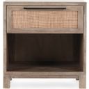 The appearance of Jensen 1 Drawer Nightstand In Taupe designed by Classic Home in the traditional interior design. This taupe piece of furniture was selected by 1StopBedrooms from Jensen Collection to add a touch of cosiness and style into your home. Sku: 54010209. Material: Mango Wood.