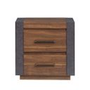 The appearance of Jensen Drawer Nightstand In Tavern Brown designed by Magnussen in the transitional interior design. This tavern brown piece of furniture was selected by 1StopBedrooms from Jensen Collection to add a touch of cosiness and style into your home. Sku: B6306-01. Material: Laminate.