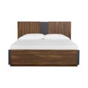 The appearance of Jensen Queen Panel Bed In Tavern Brown designed by Magnussen in the transitional interior design. This tavern brown piece of furniture was selected by 1StopBedrooms from Jensen Collection to add a touch of cosiness and style into your home. Sku: B6306-54H;B6306-54F;B6306-54R. Bed Type: Panel Bed. Bed Size: Queen. Material: Laminate.