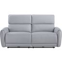 The appearance of Jeromie Power Motion Sofa with USB Port In Light Gray designed by ACME in the modern / contemporary interior design. This light gray piece of furniture  was selected by 1StopBedrooms from Jeromie Collection to add a touch of cosiness and style into your home. Sku: LV03335. Material: Solid Wood.