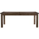 The appearance of Jerrick Burnished Brown Dining Table designed by Homelegance in the transitional interior design. This brown piece of furniture was selected by 1StopBedrooms from Jerrick Collection to add a touch of cosiness and style into your home. Sku: 1957-79. Table Top Shape: Rectangular. Material: Rubberwood. Size: 43".