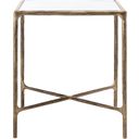The appearance of Jessa Metal Square End Table In White And Brass designed by Safavieh Couture in the glam interior design. This white and brushed brass piece of furniture was selected by 1StopBedrooms from Jessa Collection to add a touch of cosiness and style into your home. Sku: SFV9503C. Material: Metal.