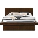 The appearance of Jessica Eastern King Platform Bed with Rail Seating Cappuccino designed by Coaster in the modern / contemporary interior design. This cappuccino piece of furniture was selected by 1StopBedrooms from Jessica Collection to add a touch of cosiness and style into your home. Sku: 200711KEB1;200711KEB2;200711KEB3. Bed Type: Platform Bed. Material: Wood. Bed Size: King.