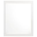 Jessica Rectangular Dresser Mirror White