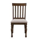 The appearance of Joanna Side Chair Set of 2 In Brown designed by Steve Silver in the country / farmhouse interior design. This brown piece of furniture was selected by 1StopBedrooms from Joanna Collection to add a touch of cosiness and style into your home. Sku: JA600NS. Material: MDF.