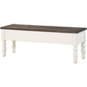 The appearance of Joanna Storage Bench designed by Steve Silver in the traditional interior design. This ivory piece of furniture was selected by 1StopBedrooms from Joanna Collection to add a touch of cosiness and style into your home. Sku: JA500BN. Material: Wood.