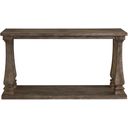 The appearance of Johnelle Gray Sofa Table designed by Signature Design by Ashley in the transitional interior design. This gray piece of furniture  was selected by 1StopBedrooms from Johnelle Collection to add a touch of cosiness and style into your home. Sku: T776-4. Material: Wood.