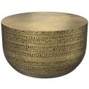 Johnsen Metal Coffee Table In Antique Gold