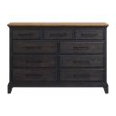Johnshaven Dresser In Espresso and Brown