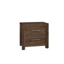 The appearance of Joinery 2 Drawer Nightstand In Espresso Oak designed by Artisan & Post in the modern / contemporary interior design. This espresso oak piece of furniture  was selected by 1StopBedrooms from Joinery Collection to add a touch of cosiness and style into your home. Sku: 190-227. Material: Wood.