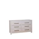 The appearance of Joinery 6 Drawer Dresser In Whitewashed Oak designed by Artisan & Post in the modern / contemporary interior design. This whitewashed oak piece of furniture was selected by 1StopBedrooms from Joinery Collection to add a touch of cosiness and style into your home. Sku: 194-003. Material: Wood.