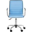 The appearance of Jonika Blue Desk Chair designed by Safavieh in the modern / contemporary interior design. This blue piece of furniture was selected by 1StopBedrooms from Elaine Collection to add a touch of cosiness and style into your home. Sku: FOX7520E. Material: Steel.