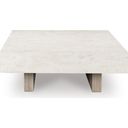 The appearance of Jorlaina Coffee Table In Light Grayish Brown designed by Signature Design by Ashley in the modern / contemporary interior design. This light grayish brown piece of furniture was selected by 1StopBedrooms from Jorlaina Collection to add a touch of cosiness and style into your home. Sku: T622-8. Material: Marble.