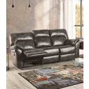 The appearance of Josias Sofa In Dark Gray Leatherette designed by Furniture of America in the transitional interior design. This dark gray leatherette piece of furniture was selected by 1StopBedrooms from Josias Collection to add a touch of cosiness and style into your home. Sku: CM9908DG-AC;CM9908DG-LCH;CM9908DG-RCH. Material: Leather.