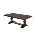 Juanita Extendable Dining Table with 24 Inch Removable Leaf In Cappuccino