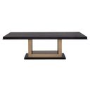 Judson 100 Inch Judson Dining Table In Black and Warm Brass