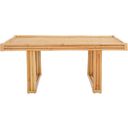 The appearance of Juri Rectangle Coffee Table in Natural designed by Safavieh in the coastal interior design. This natural piece of furniture  was selected by 1StopBedrooms from Juri Collection to add a touch of cosiness and style into your home. Sku: COF6508A. Material: Rattan.